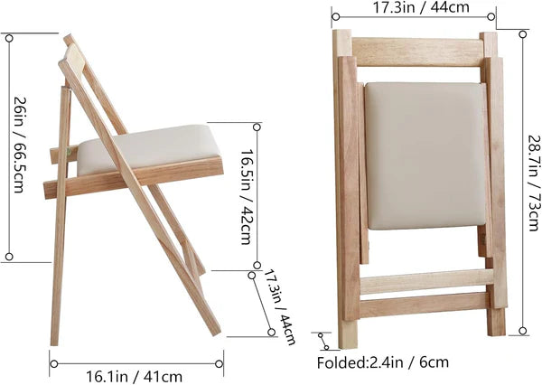 Extendable Drop Leaf Folding Table + 4 Chair Set