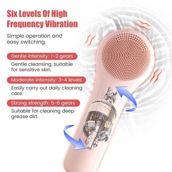 Ultrasonic Facial Brush